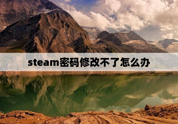 steam密码修改不了怎么办