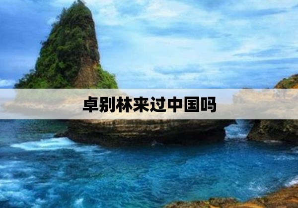 卓别林来过中国吗