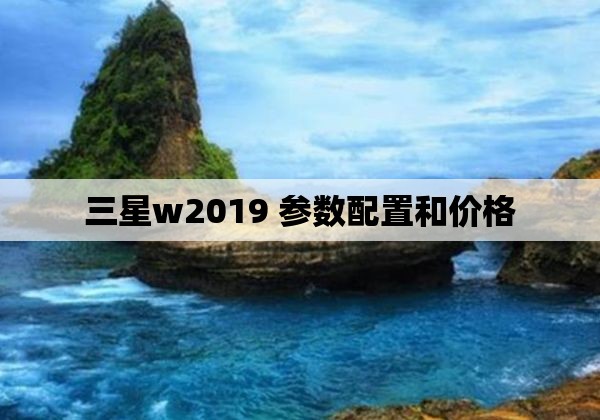 三星w2019 参数配置和价格