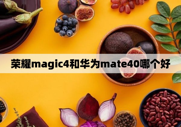 荣耀magic4和华为mate40哪个好