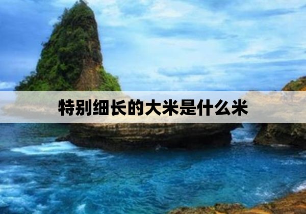 特别细长的大米是什么米